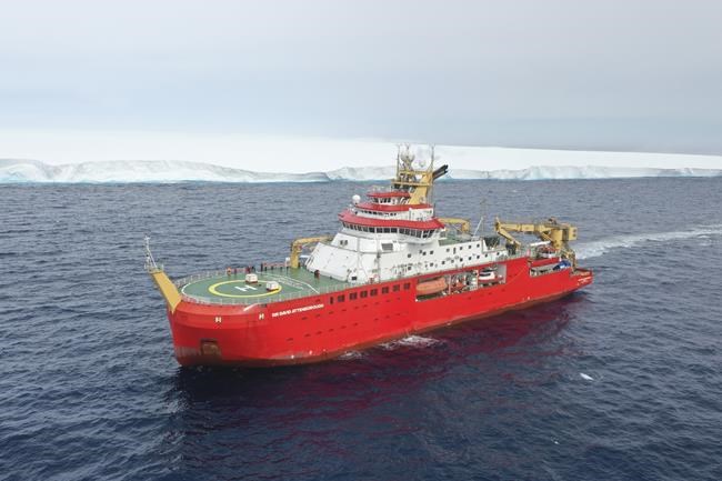 British research ship crosses paths with world's largest iceberg as it drifts out of Antarctica | iNFOnews.ca