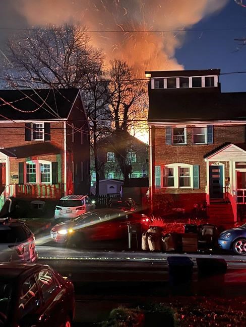 An explosion leveled a home in Arlington, Virginia, as officers tried to serve a search warrant | iNFOnews.ca