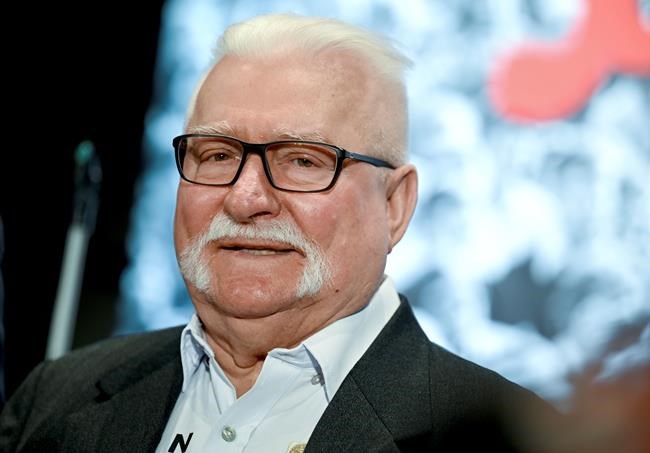 Poland's former President Lech Walesa, 80, hospitalized with COVID-19 | iNFOnews.ca