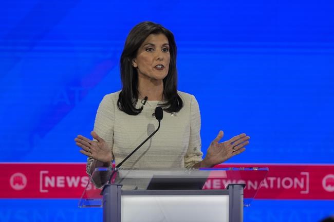 GOP presidential hopefuls target Nikki Haley more than Trump, and other moments from the debate | iNFOnews.ca