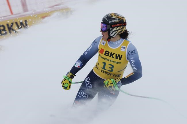 Sofia Goggia wins first speed race of weather-hit World Cup ski season in super-G. Shiffrin is 4th | iNFOnews.ca Sofia Goggia wins first speed race of weather-hit World Cup ski season in super-G. Shiffrin is 4th | iNFOnews.ca