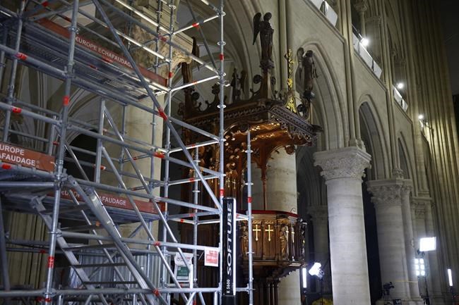 France's president visits Notre Dame a year before the fire-damaged cathedral's planned reopening | iNFOnews.ca France's president visits Notre Dame a year before the fire-damaged cathedral's planned reopening | iNFOnews.ca