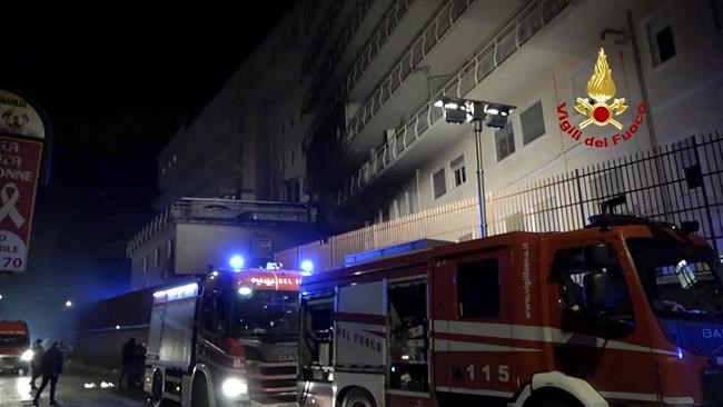 A hospital fire near Rome kills at least 3 and causes an emergency evacuation of all patients | iNFOnews.ca A hospital fire near Rome kills at least 3 and causes an emergency evacuation of all patients | iNFOnews.ca