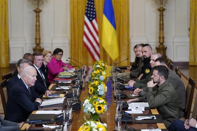 Zelenskyy will meet Biden at the White House amid a stepped-up push for Congress to approve more aid | iNFOnews.ca