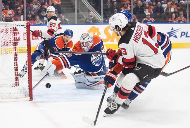 Pickard, Oilers extend winning streak to seven games with 4-1 victory over Devils | iNFOnews.ca