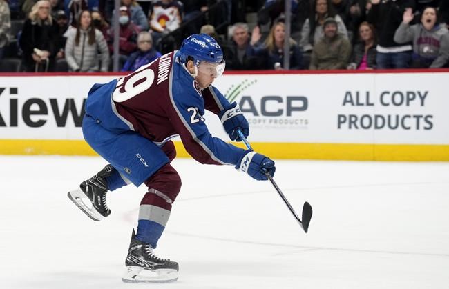MacKinnon nets winner as Avalanche rally to burn Flames 6-5 | iNFOnews.ca MacKinnon nets winner as Avalanche rally to burn Flames 6-5 | iNFOnews.ca