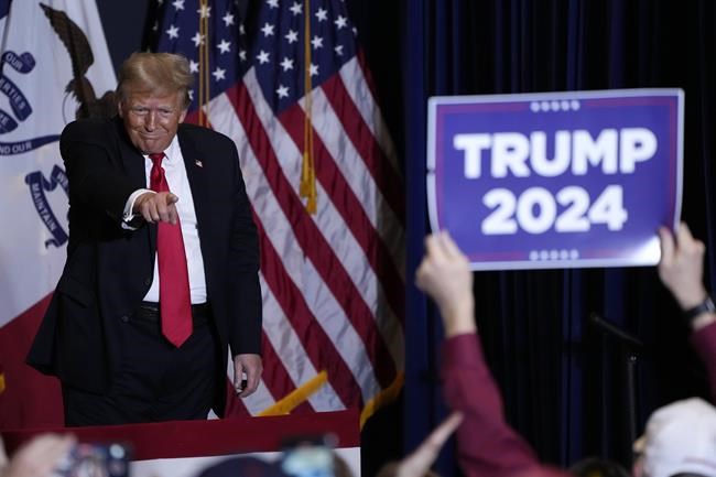Trump's first criminal trial is scheduled to begin in March but legal appeals threaten that date | iNFOnews.ca