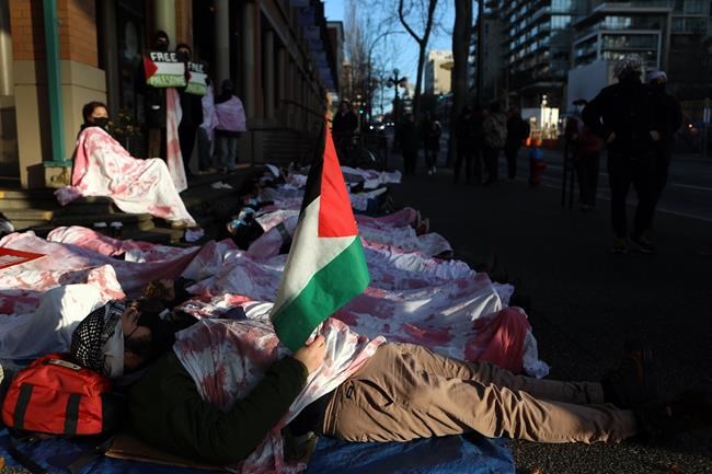 Assault charge over car-swerving incident at Gaza protest near B.C. legislature | iNFOnews.ca