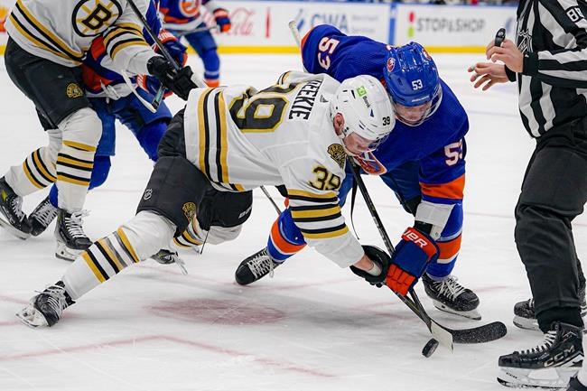 NHL roundup: Bruins bear down in shootout to beat Islanders 5-4 | iNFOnews.ca NHL roundup: Bruins bear down in shootout to beat Islanders 5-4 | iNFOnews.ca