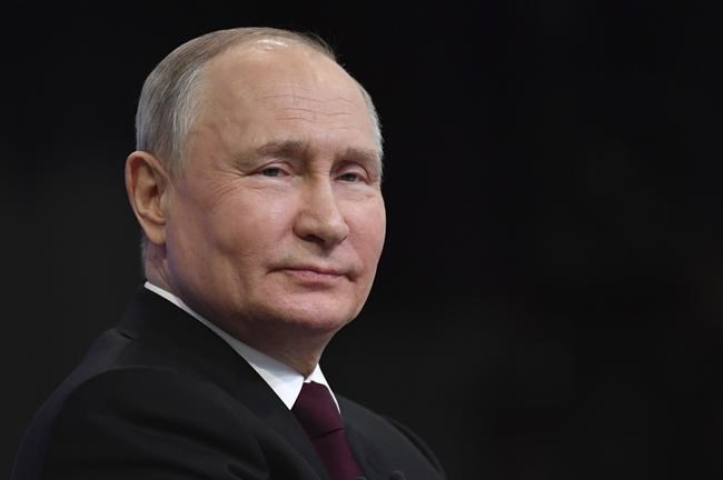 Putin supporters formally nominate him as independent candidate in Russian presidential election | iNFOnews.ca