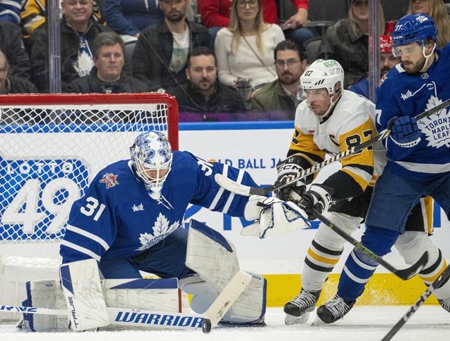 Domi, Jones help Maple Leafs pummel Penguins 7-0 | iNFOnews.ca