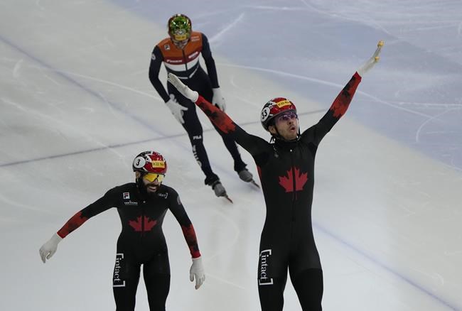 Dandjinou skates to gold, Dubois takes bronze in 1,500 race at short-track WCup stop | iNFOnews.ca