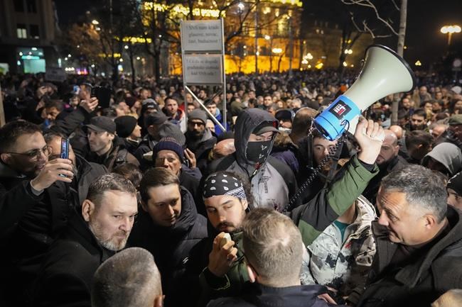 Serbia's opposition takes to the streets claiming election fraud in Sunday's vote | iNFOnews.ca Serbia's opposition takes to the streets claiming election fraud in Sunday's vote | iNFOnews.ca