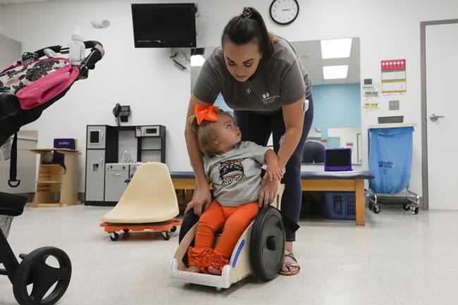 Custom made by Tulane students, mobility chairs help special needs toddlers get moving | iNFOnews.ca