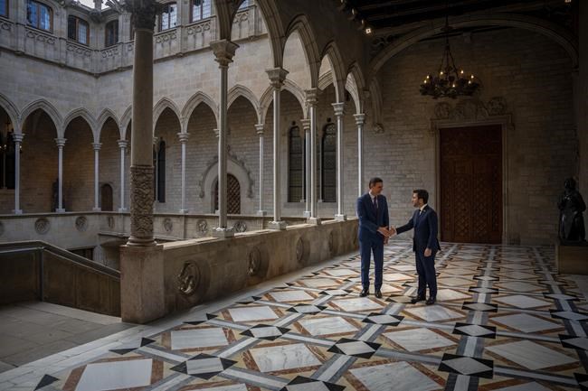 Spain's leader lauds mended relations with Catalonia. Separatists say it's time to vote on secession | iNFOnews.ca Spain's leader lauds mended relations with Catalonia. Separatists say it's time to vote on secession | iNFOnews.ca