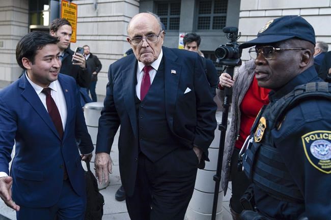 Rudy Giuliani files for bankruptcy days after being ordered to pay $148 million in defamation case | iNFOnews.ca