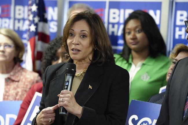 Harris to kick off 2024 with stops in Nevada, South Carolina, home to some of Democrats' first votes | iNFOnews.ca Harris to kick off 2024 with stops in Nevada, South Carolina, home to some of Democrats' first votes | iNFOnews.ca
