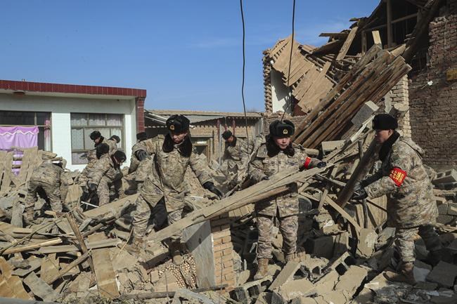 Strong earthquake in northwest China that killed at least 148 causes economic losses worth millions | iNFOnews.ca
