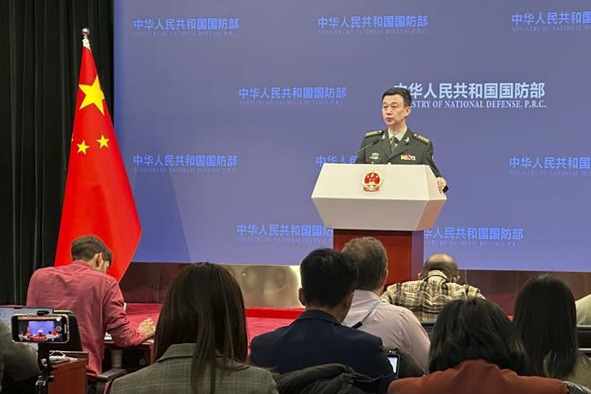 China reaffirms its military threats against Taiwan weeks before the island's presidential election | iNFOnews.ca