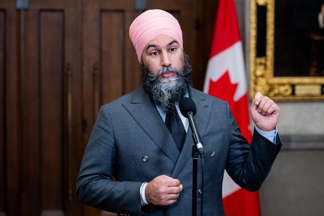NDP's Jagmeet Singh rules out coalition government with Liberals after next election | iNFOnews.ca