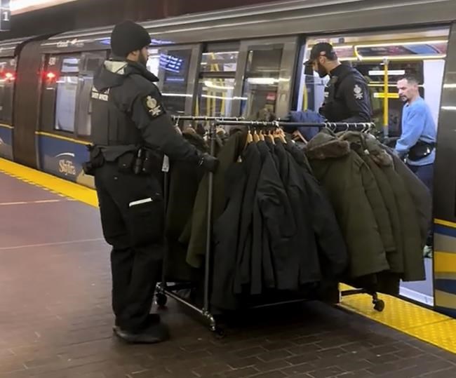 Alleged thief arrested with 34 winter coats on SkyTrain in Vancouver | iNFOnews.ca Alleged thief arrested with 34 winter coats on SkyTrain in Vancouver | iNFOnews.ca