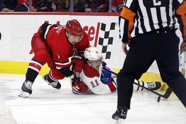 Svechnikov and Fast help the Carolina Hurricanes top the Montreal Canadiens 5-3 | iNFOnews.ca Svechnikov and Fast help the Carolina Hurricanes top the Montreal Canadiens 5-3 | iNFOnews.ca