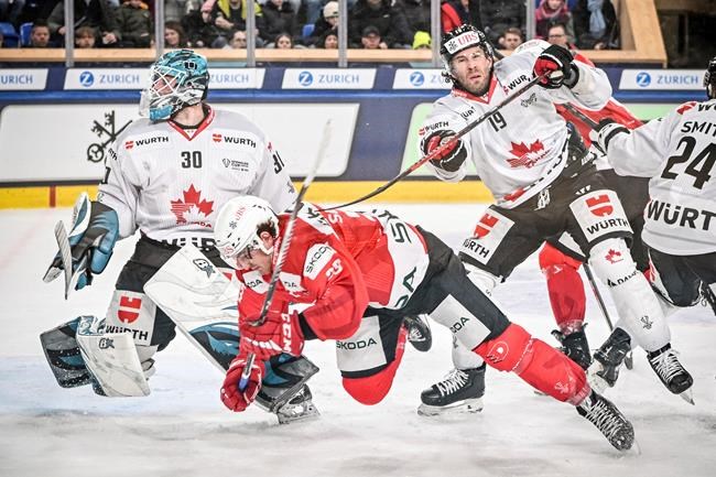 Canada blows late lead in semifinal loss to HC Dynamo Pardubice at Spengler Cup | iNFOnews.ca Canada blows late lead in semifinal loss to HC Dynamo Pardubice at Spengler Cup | iNFOnews.ca