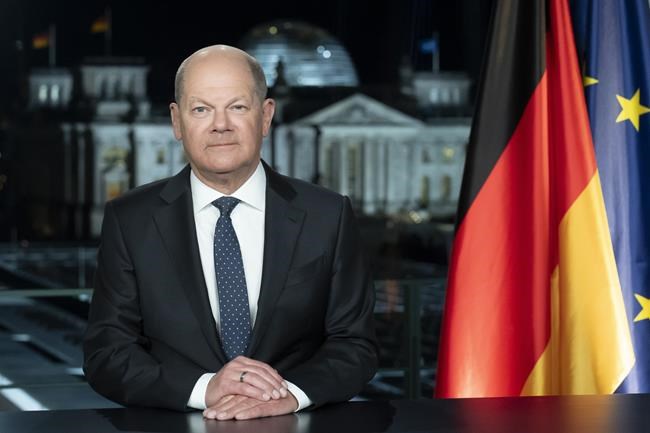 In a crisis-ridden world, Germany's chancellor uses his New Year's speech to convey confidence | iNFOnews.ca