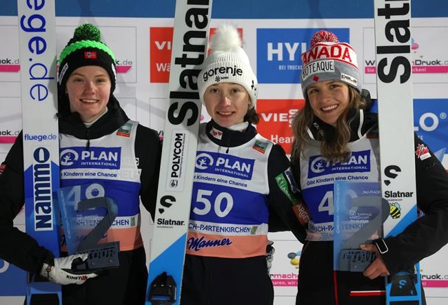 Strate soars to World Cup ski jumping bronze | iNFOnews.ca