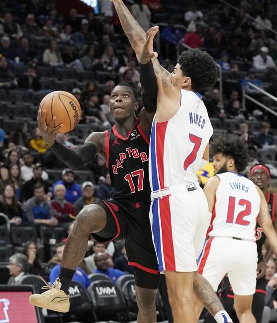 Pistons beat Raptors 129-127, end NBA record-tying losing streak at 28 games | iNFOnews.ca Pistons beat Raptors 129-127, end NBA record-tying losing streak at 28 games | iNFOnews.ca