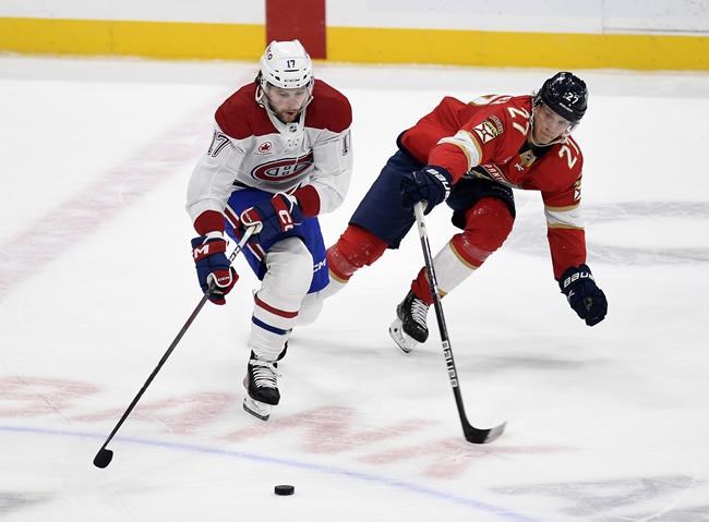 Luostarinen scores twice, surging Panthers beat Canadiens 4-1 | iNFOnews.ca