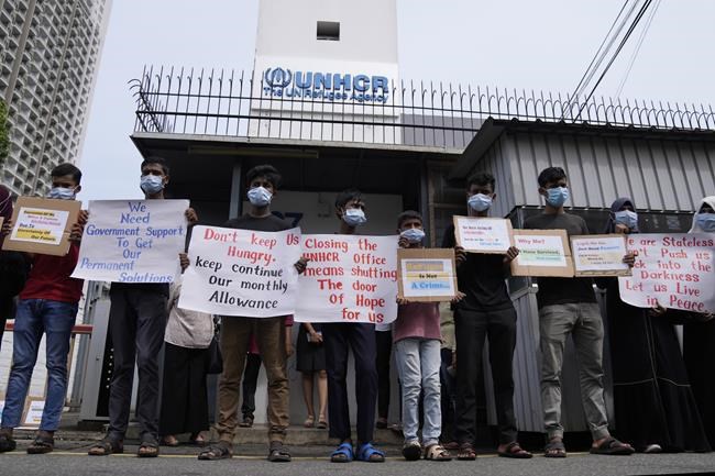 Rohingya refugees in Sri Lanka protest planned closure of U.N. office, fearing abandonment | iNFOnews.ca Rohingya refugees in Sri Lanka protest planned closure of U.N. office, fearing abandonment | iNFOnews.ca