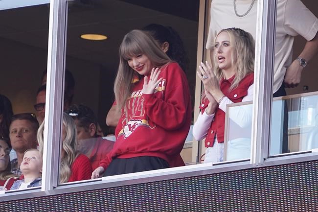 Taylor Swift's new romance, debt-erasing gifts and the eclipse are among most joyous moments of 2023 | iNFOnews.ca