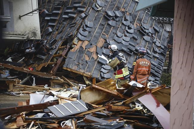 Rescuers race against time in search for survivors in Japan after powerful quakes leave 78 dead | iNFOnews.ca Rescuers race against time in search for survivors in Japan after powerful quakes leave 78 dead | iNFOnews.ca