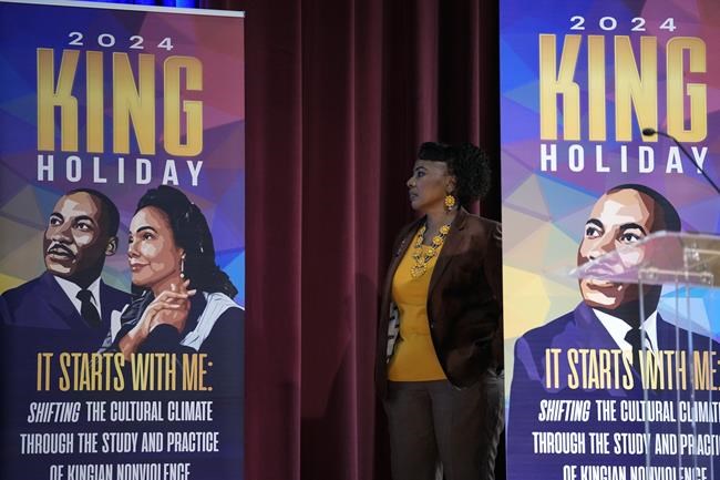 King's daughter says wars, gun violence, racism have pushed humanity to the brink | iNFOnews.ca King's daughter says wars, gun violence, racism have pushed humanity to the brink | iNFOnews.ca