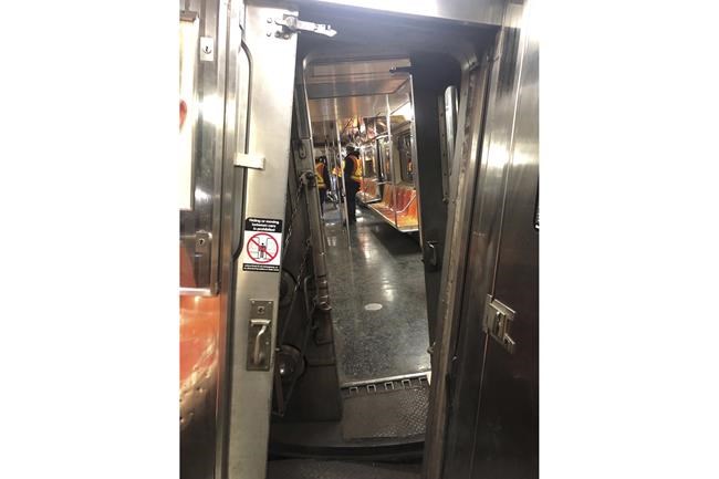 New York City subway train derails in collision with another train, injuring more than 20 people | iNFOnews.ca
