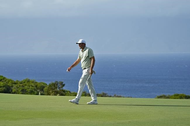 Theegala leads season opener at Kapalua with 64. Morikawa hits opening tee shot packed with emotion | iNFOnews.ca