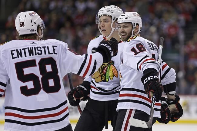 Blackhawks rookie Connor Bedard departs after big hit by Devils defenseman Brendan Smith | iNFOnews.ca Blackhawks rookie Connor Bedard departs after big hit by Devils defenseman Brendan Smith | iNFOnews.ca
