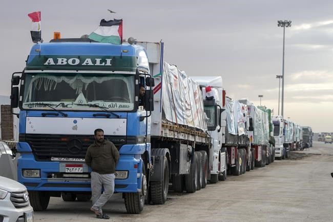 Cumbersome process and 'arbitrary' Israeli inspections slow aid delivery into Gaza, US senators say | iNFOnews.ca Cumbersome process and 'arbitrary' Israeli inspections slow aid delivery into Gaza, US senators say | iNFOnews.ca