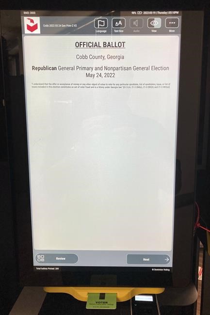 Trial gets underway for constitutional challenge to Georgia's election system | iNFOnews.ca Trial gets underway for constitutional challenge to Georgia's election system | iNFOnews.ca