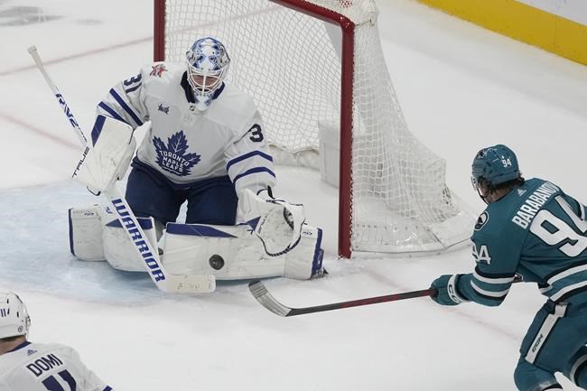 Reinhart, Jones, Hellebuyck named NHL's three stars of the week | iNFOnews.ca