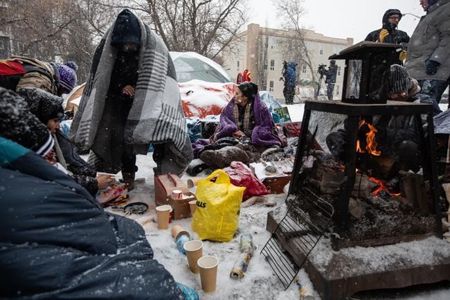 Edmonton holds off on clearing final 'high risk' homeless encampment | iNFOnews.ca