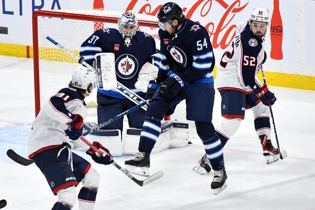 Jets win seventh straight, crush Blue Jackets 5-0 | iNFOnews.ca