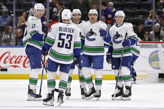 Canucks whip Islanders 5-2 for third-straight road win | iNFOnews.ca Canucks whip Islanders 5-2 for third-straight road win | iNFOnews.ca