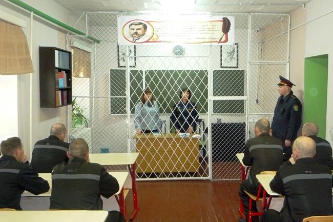 Kremlin foe Navalny, smiling and joking, appears in court via video link from an Arctic prison | iNFOnews.ca Kremlin foe Navalny, smiling and joking, appears in court via video link from an Arctic prison | iNFOnews.ca