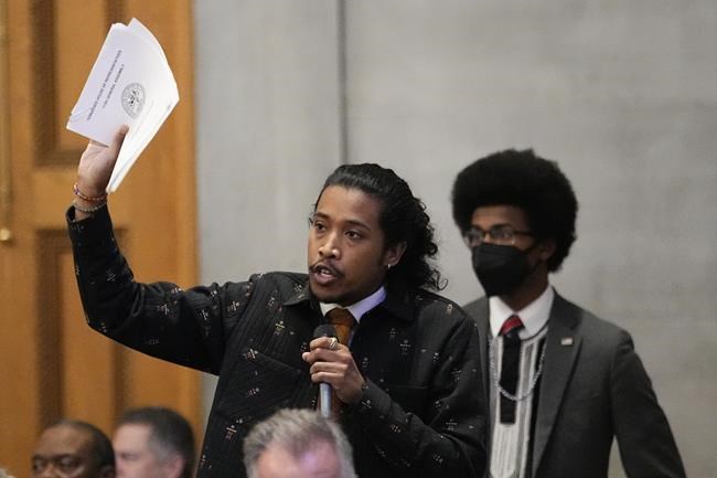 Legislative staffer suspended after confrontation with 'Tennessee Three' member | iNFOnews.ca