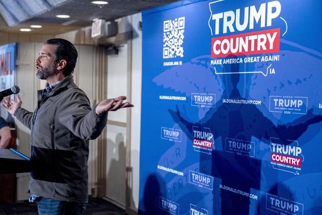 Trump skips much of the final week before Iowa's caucuses to go to court voluntarily instead | iNFOnews.ca