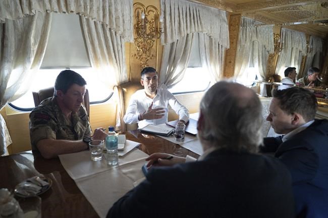 British prime minister visits Ukraine to give aid and reassurances of West's support against Russia | iNFOnews.ca British prime minister visits Ukraine to give aid and reassurances of West's support against Russia | iNFOnews.ca