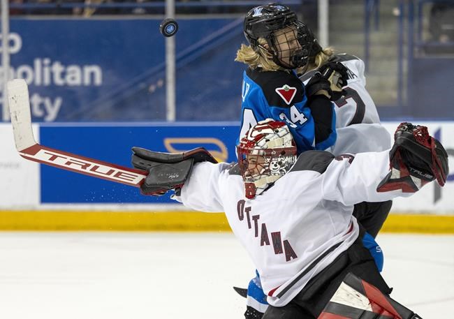 Hughes, Maschmeyer lead Ottawa past Toronto 5-1 for first-ever PWHL win | iNFOnews.ca Hughes, Maschmeyer lead Ottawa past Toronto 5-1 for first-ever PWHL win | iNFOnews.ca