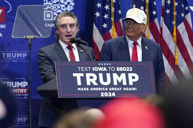 Trump is endorsed by a former rival, North Dakota Gov. Doug Burgum, ahead of the Iowa caucuses | iNFOnews.ca